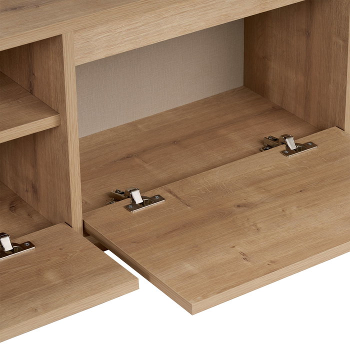 Nordure Soporte para TV Sentinel - Roble Zafiro Nordure Soporte para TV Sentinel - Roble Zafiro